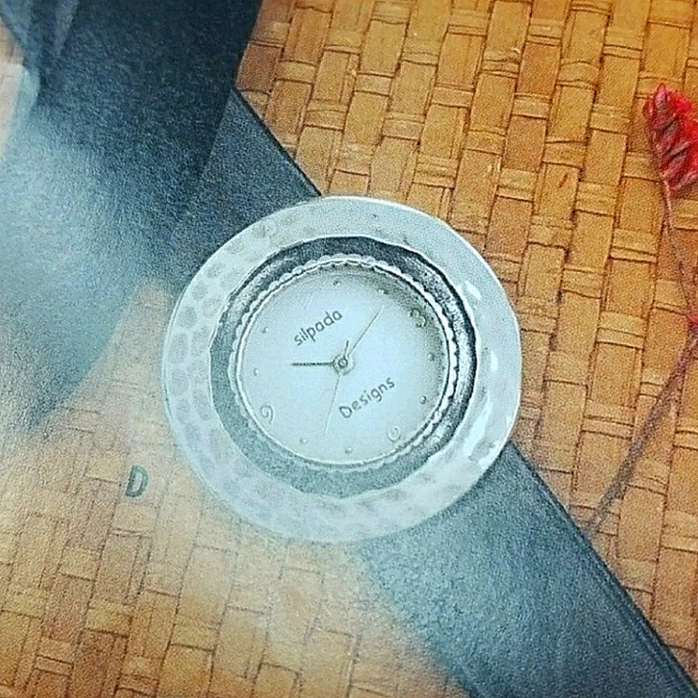 Rare SILPADA 925 Sterling Silver Unisex Watch H357